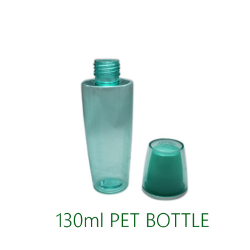 Botella de lujo para mascotas de 130 ml con doble tapa de pared